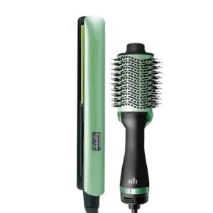 Kit Cepillo Secador & Plancha Aguacate S&L