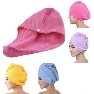 Toalla Para El Cabello De Microfibra