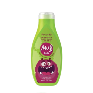 Shampoo + Body Wash Lychee   Muss Kids Recamier 400ML