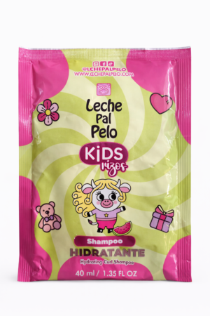 Shampoo Hidratante Kids Rizos 40 mL Leche Pal Pelo