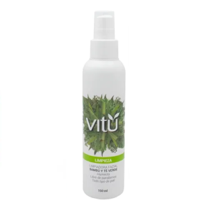 Limpiadora Facial Bambu Y Te Verde 150 ml Vitu