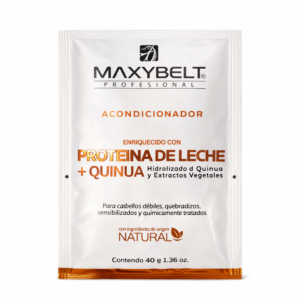 Acondicionador Proteina De Leche Y Quinua 40 g Maxybelt