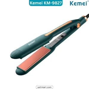 Plancha Kemei S&L Ref KM-9827