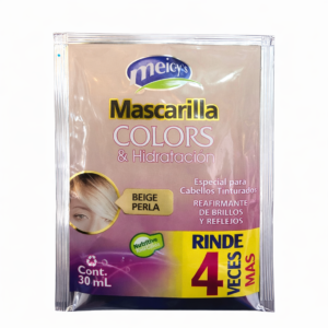 Mascarilla Beige Perla 350 mL Meicy's