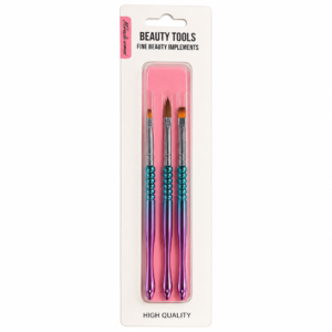 Kit Pinceles Acrilico, Polygel Y Decoracion REF SL-1248