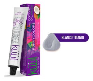 Tinte Kuul x 60 mL Funny Colors Blanco tintanio