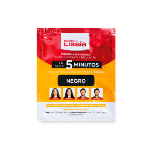 Tinte 5 Minutos Negro Lissia 20g