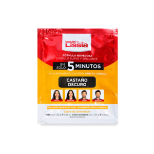 Tinte 5 Minutos Castaño Oscuro Lissia 20g
