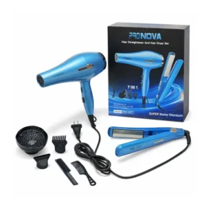 Secador Pronova 7 En 1 Con Plancha Pro-2517