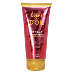 Crema Perfumada Para Manos Y Cuerpo Ligne D'or 200 mL Eterna Primavera