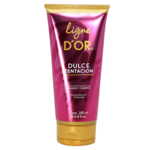 Crema Perfumada Para Manos Y Cuerpo Ligne D'or 200 mL Dulce Tentación