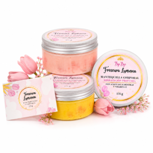 Mantequilla Corporal Con Brillos Bye Bye 175g