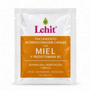 Tratamiento Acondicionador Capilar Con Miel Y Provitamina B5 30g Lehit