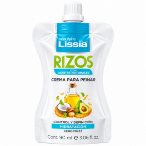 Crema Para Peinar Rizos 90mL Lissia