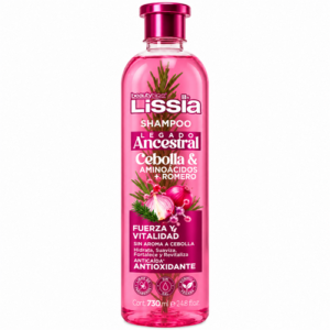 Shampoo Legado Ancestral Cebolla & Aminoacidos + Romero 730 mL Lissia