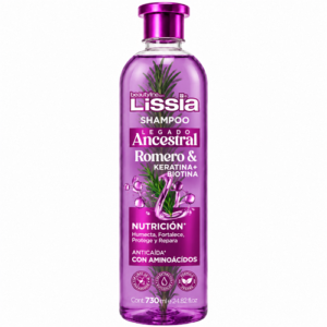 Shampoo Legado Ancestral Romero & Keratina + Biotina 730 mL Lissia