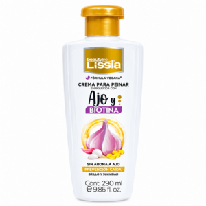 Crema Para Peinar Ajo & Biotina 290mL Lissia