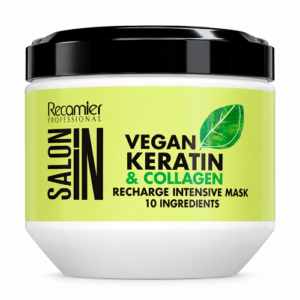 Mascarilla Intensiva Vegan Keratin & Collagen 500g Recamier